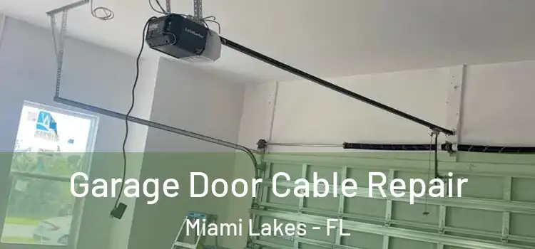 Garage Door Cable Repair Miami Lakes - FL