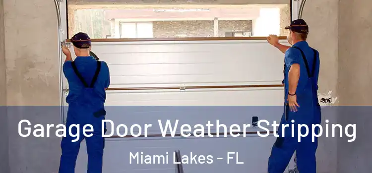  Garage Door Weather Stripping Miami Lakes - FL