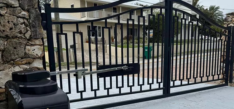 Swing Gate Opener with Keypad Miami Lakes